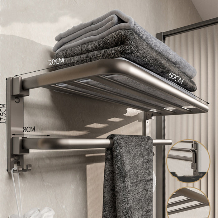 Luxe Towel Rack No-drilled installation