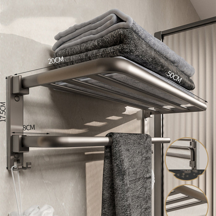 Luxe Towel Rack No-drilled installation